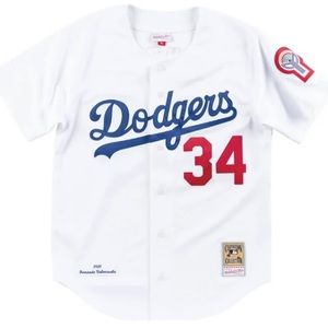 Fernando Valenzuela 1981 Dodgers Authentic Jersey